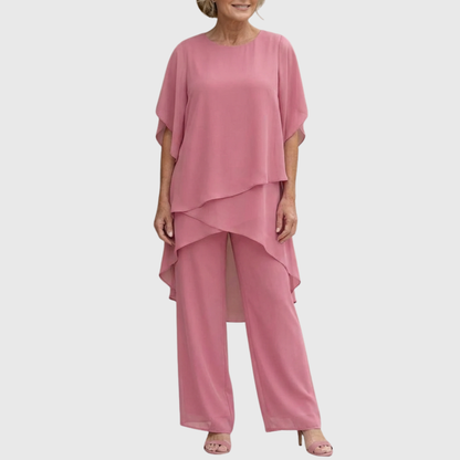 Kylie™ | Ensemble Deux Pièces Fluide Superposé