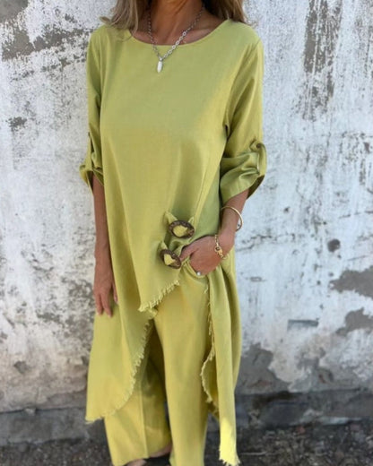 Florine™ | Robe Midi Coupe Ample