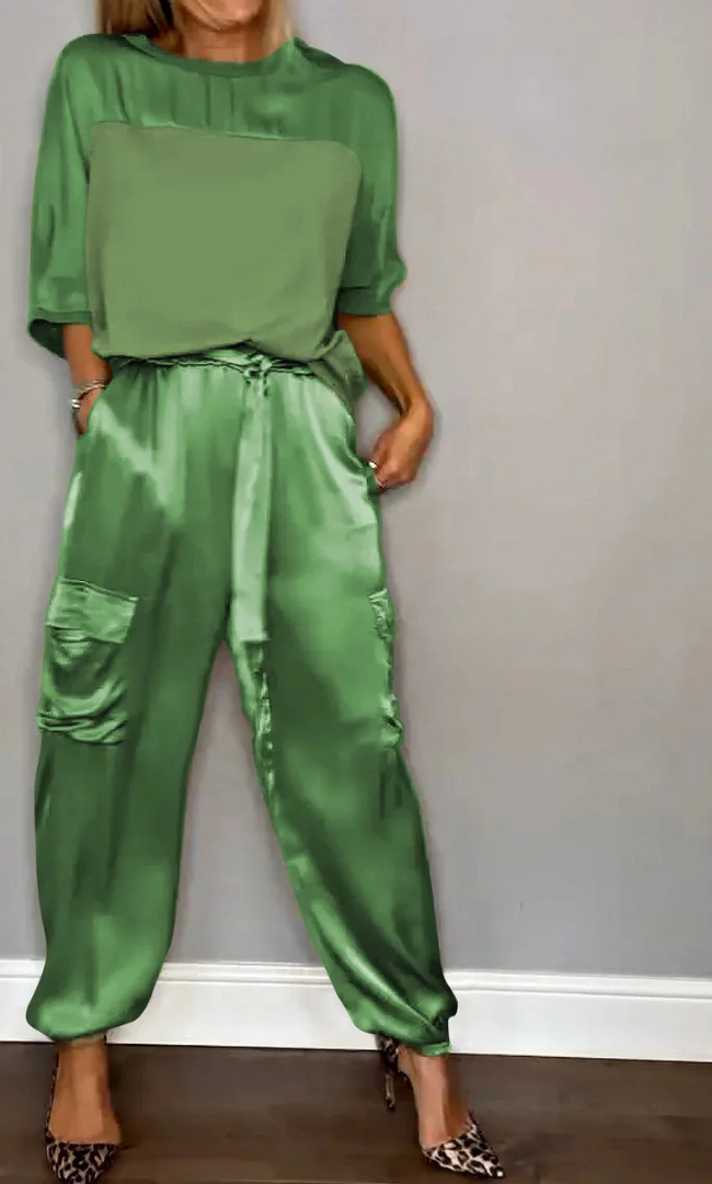 Solène™ | Luxury Flowing Two-Piece Set