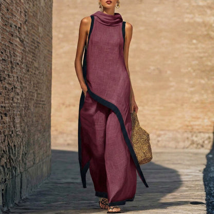 Léona | Complet élégant en lin