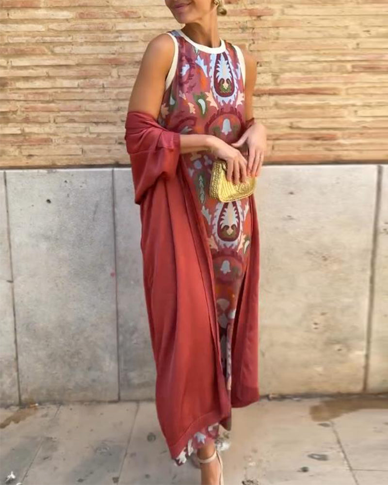 Dove | Printed Two-Piece Set with Urban Style