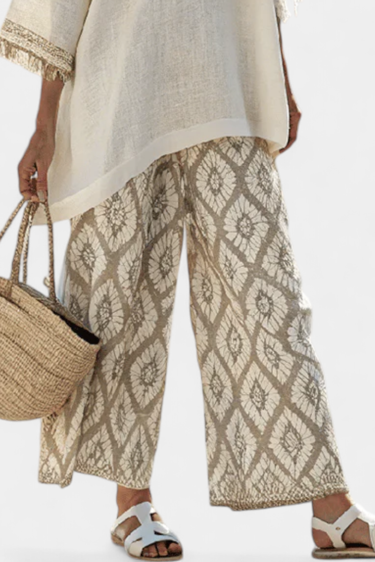 Alverra | Ensemble Sophistiqué Haut & Pantalon Décontracté