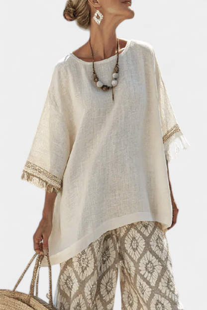 Alverra | Ensemble Sophistiqué Haut & Pantalon Décontracté
