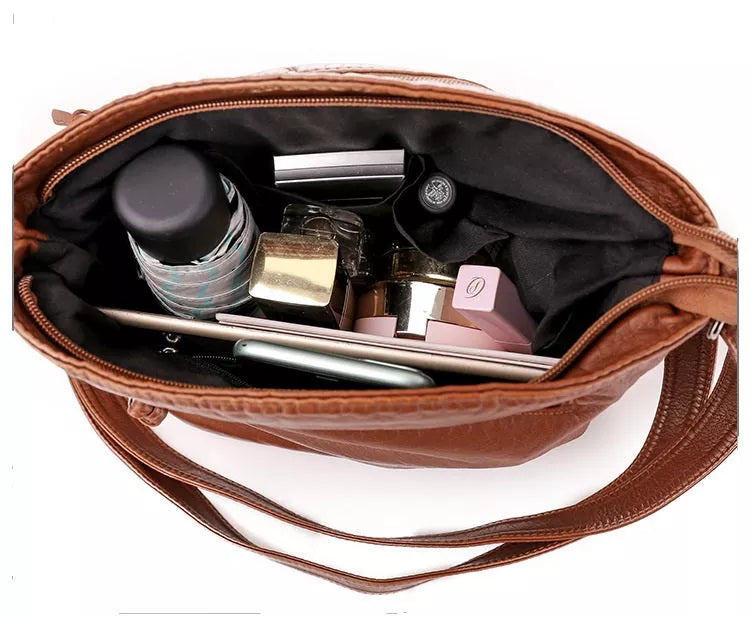 Freya | Leather Shoulder Bag