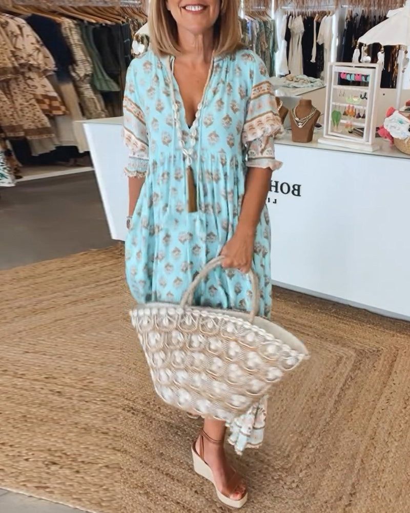 Celia | Vestido Estampado que Despierta Tu Confianza