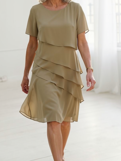 Linda | Robe à volants Élégante et Confortable