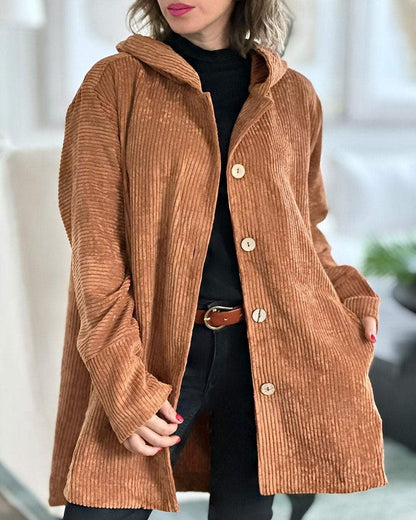 Vianora™ | Relaxed Fit Hooded Jacket