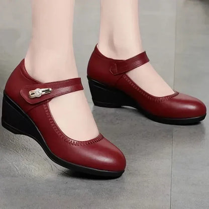 Elarenne™ | Elegant Mid-Heel Shoes