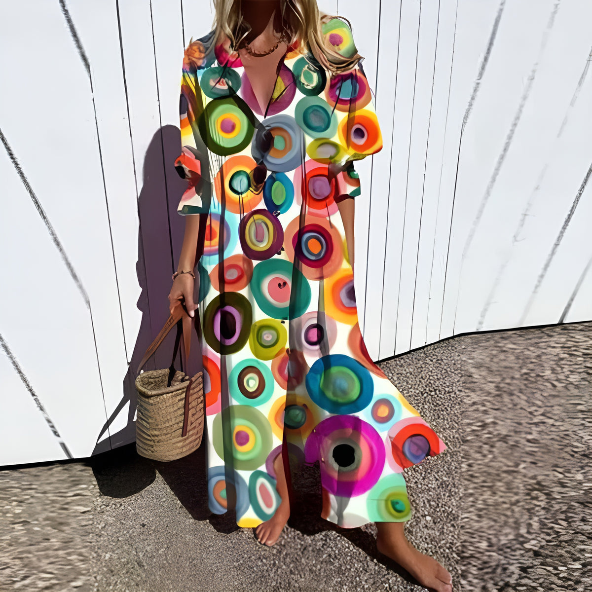 Leona | Flowy Bohemian Dress