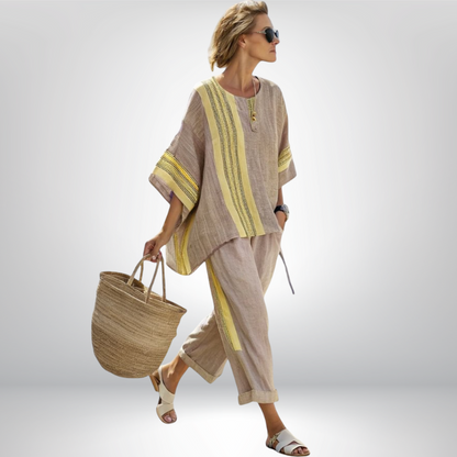 Daisy™ | Boho Complet avec Rayures