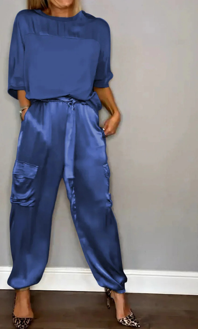 Solène™ | Luxury Flowing Two-Piece Set