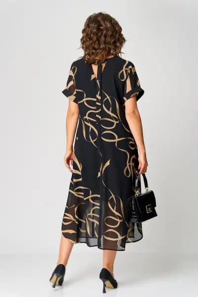 Lucie™ | Elegant Flowing Midi Dress
