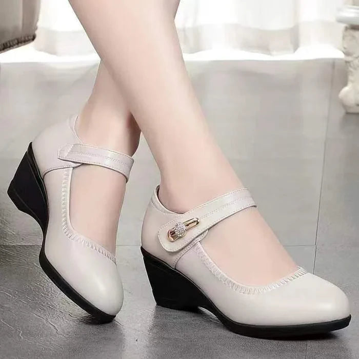 Elarenne™ | Elegant Mid-Heel Shoes