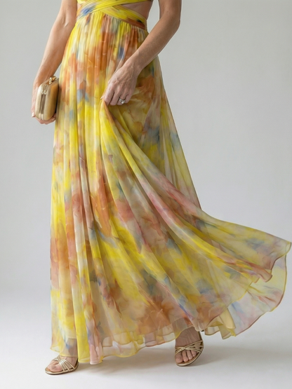 Isel | Robe Maxi à Enveloppe Douce