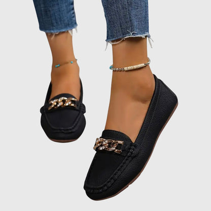 Eden - Mocassins à Boucle Diamant Plate