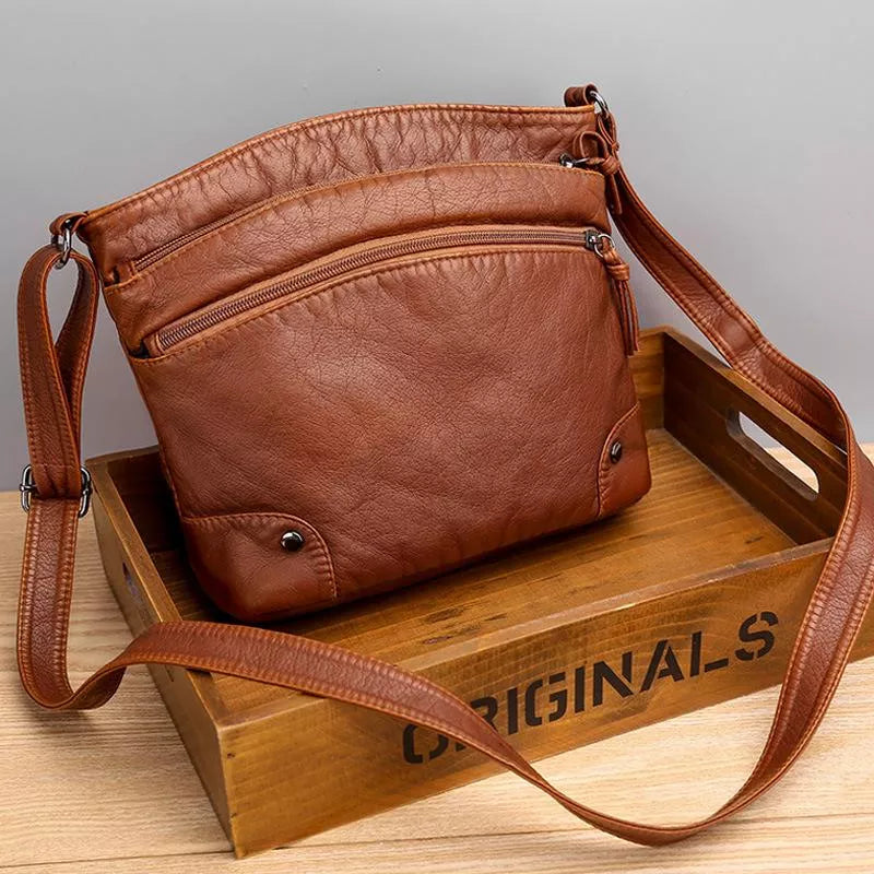 Freya | Leather Shoulder Bag