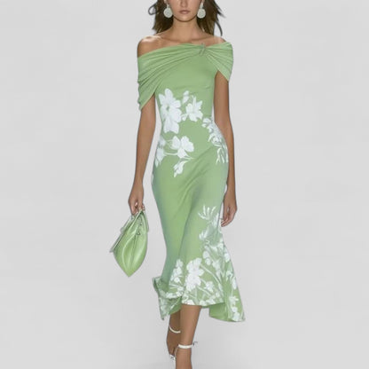 Lindsey | Elegant Midi Dress