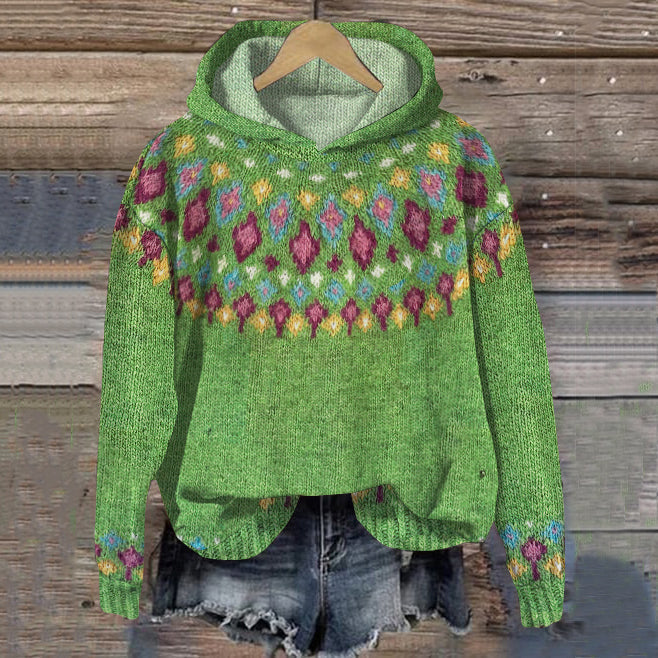 Aurabelle™ | Warm Patterned Sweater