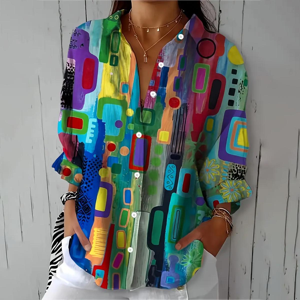 MysaBelle™ | Dynamic Colorwave Top