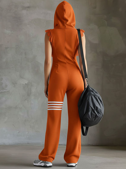 Lucille™ | Combinaison zippée à capuche décontractée