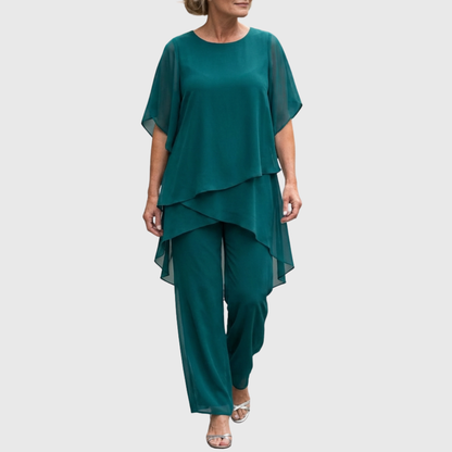 Kylie™ | Ensemble Deux Pièces Fluide Superposé