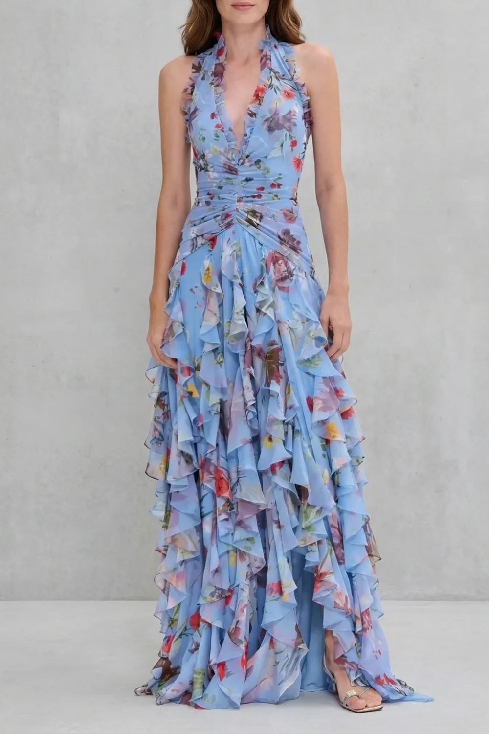 Juliette™ | Robe longue à col licou