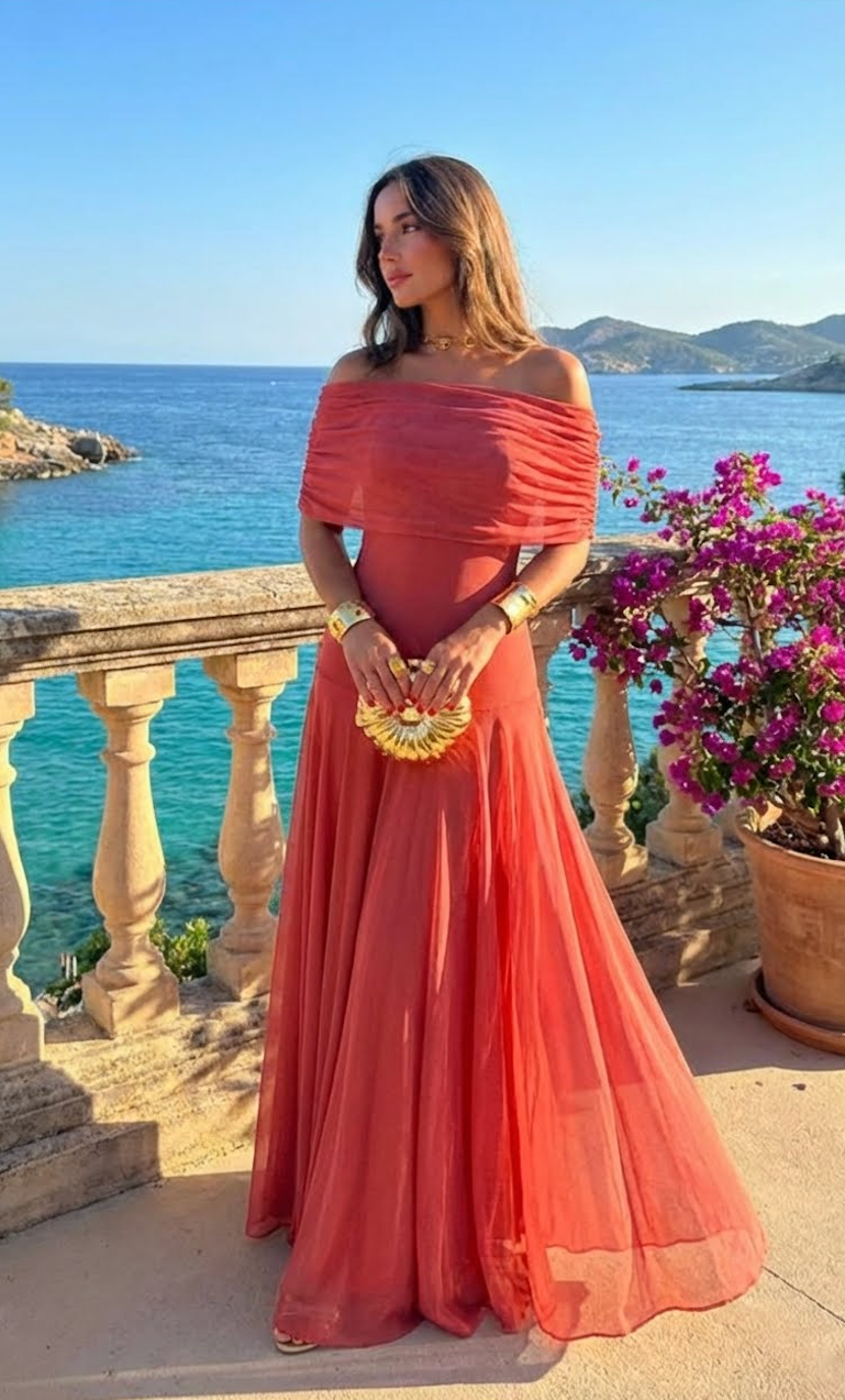 GIORGINA / ROBE DE DESIGNER LONGUE