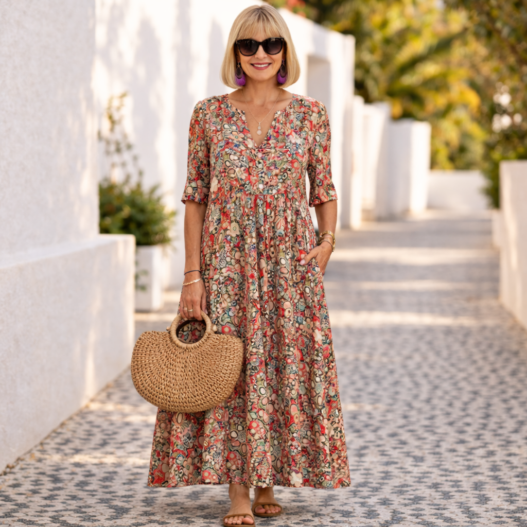 Queenie | Robe d'Été Élégante