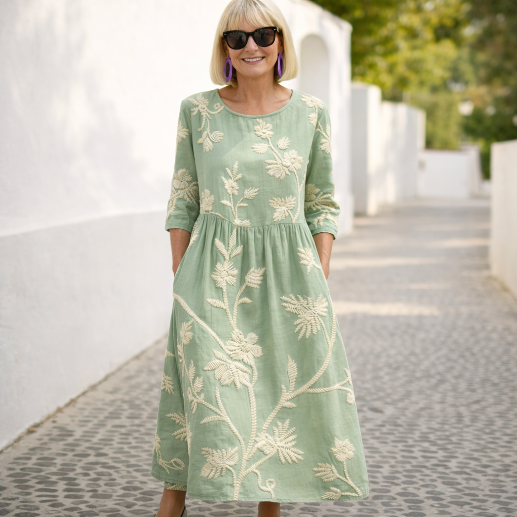 Nelly | Robe Maxi - Motif Floral