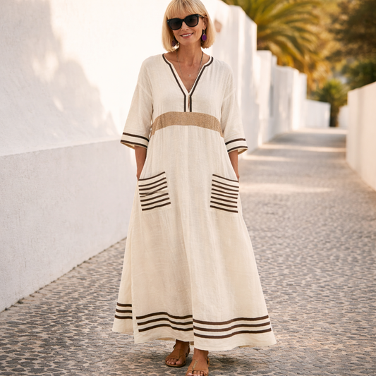 Susan | Robe Maxi d'Été Flatteuse