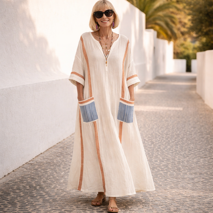 Susan | Robe Maxi d'Été Flatteuse