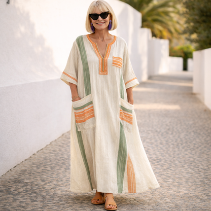 Susan | Robe Maxi d'Été Flatteuse