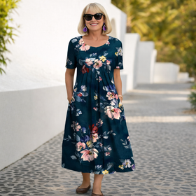 Floral Bleu