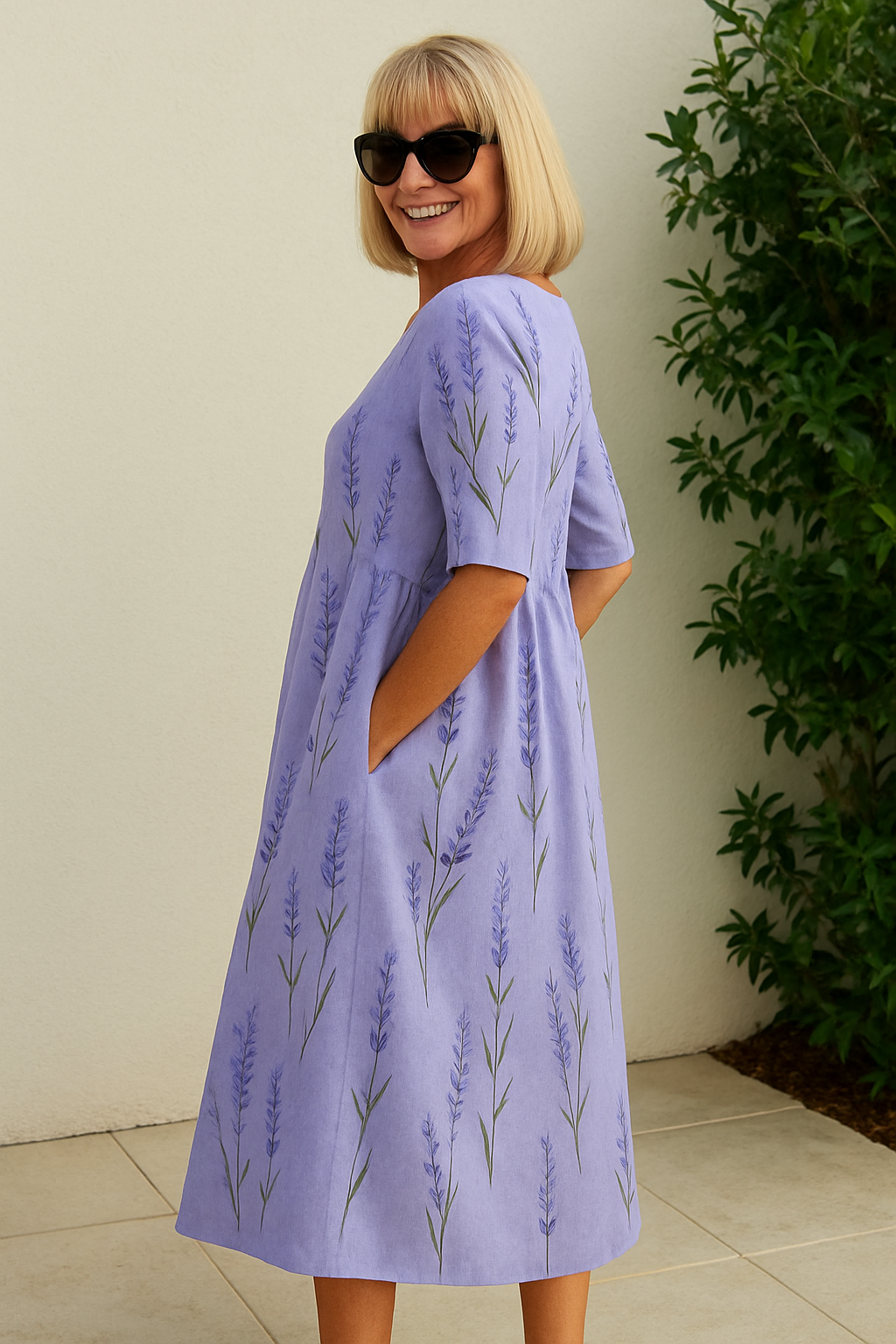 Sophei™ | Effortless Comfort Midi Dress