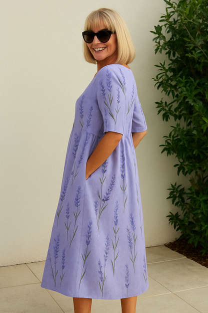Sophei™ | Effortless Comfort Midi Dress