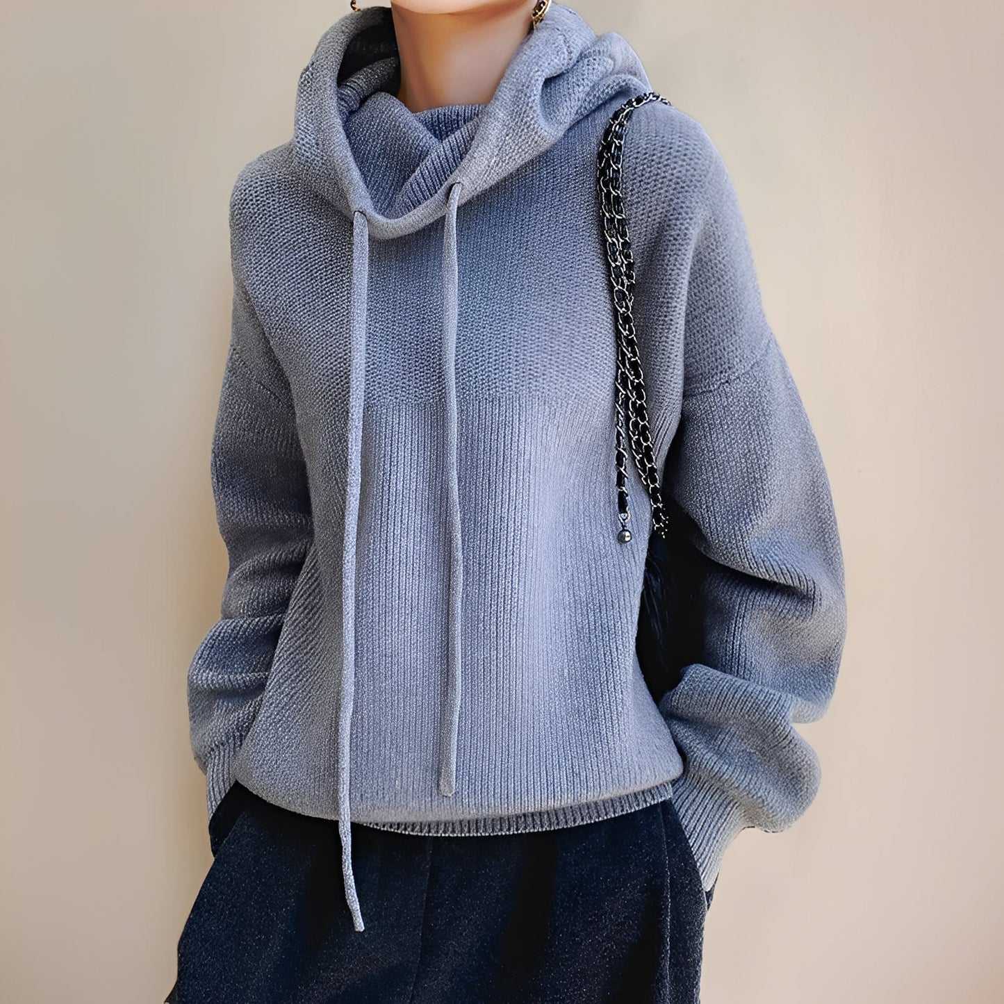 Thea | Turtleneck Hoodie
