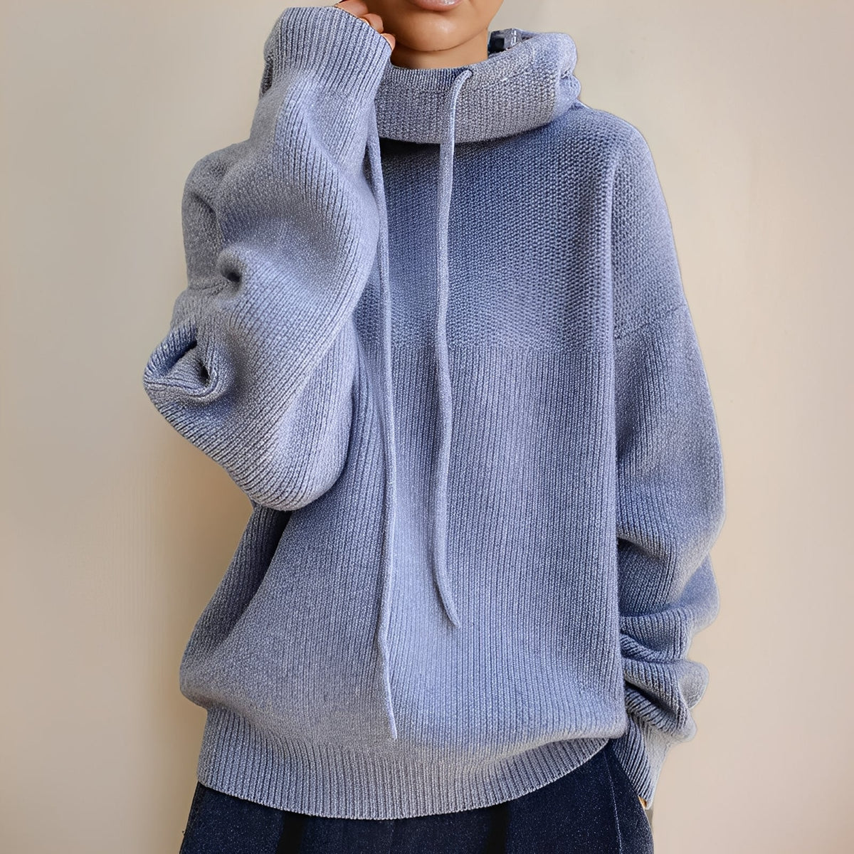 Thea | Turtleneck Hoodie