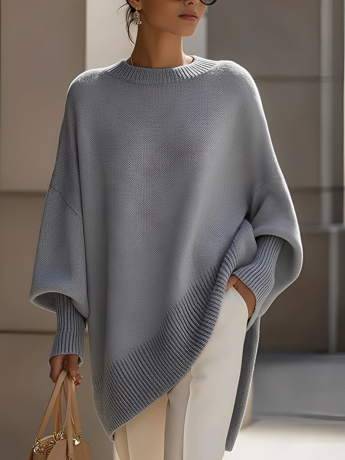 Adeline | Oversized Knit Sweater