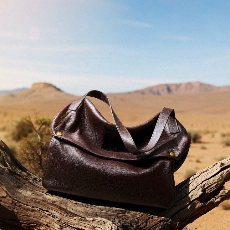 Burley | Retro Leather Tote Bag