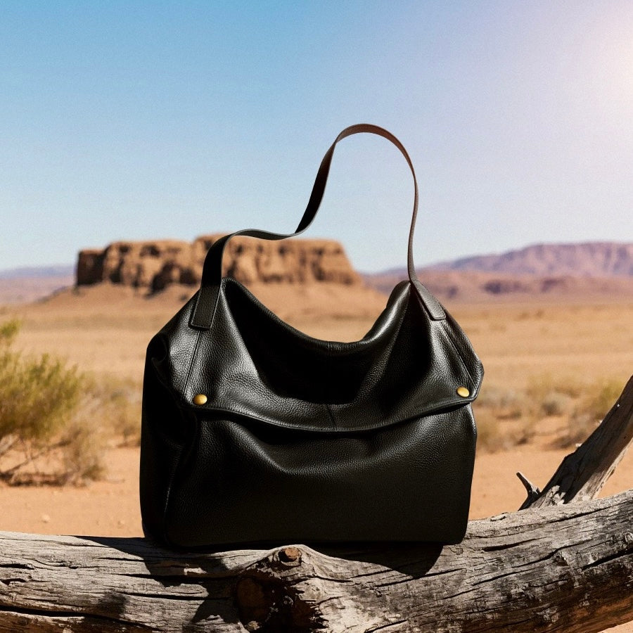 Burley | Retro Leather Tote Bag