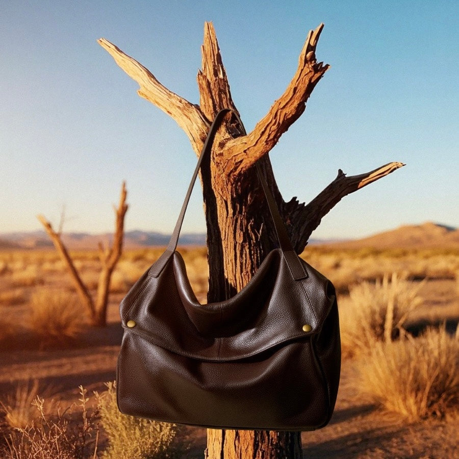 Burley | Retro Leather Tote Bag