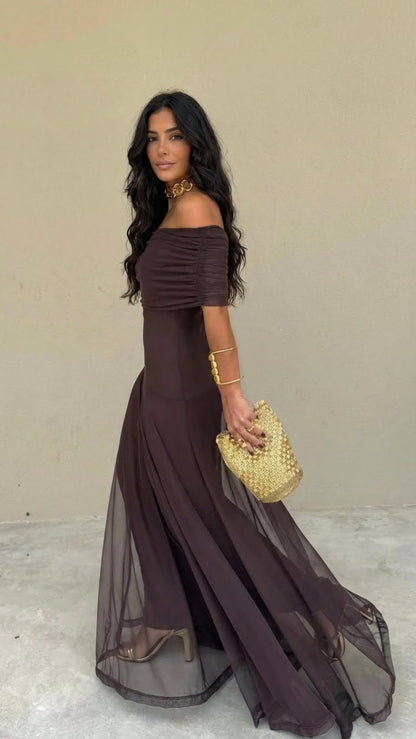 GIORGINA / ROBE DE DESIGNER LONGUE