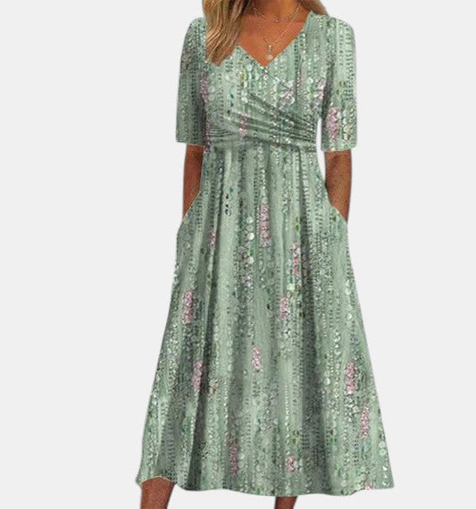 Hannah™ | Robe d'été avec couverture du ventre