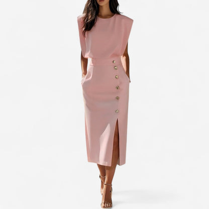 Stéphanie™ Tuta structurée chic