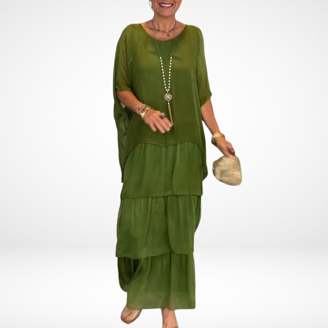 Robe Maxi Lâche Artistique Hylda™