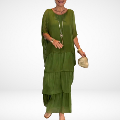 Robe Maxi Lâche Artistique Hylda™
