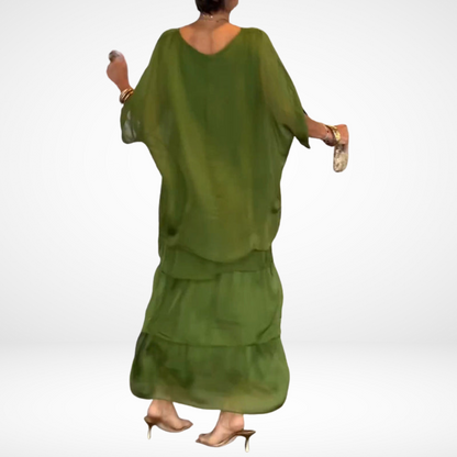 Robe Maxi Lâche Artistique Hylda™