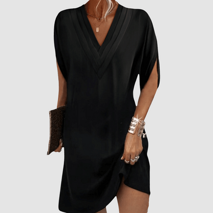 Robe Élégante à Manches Mi-Longues Alysa™