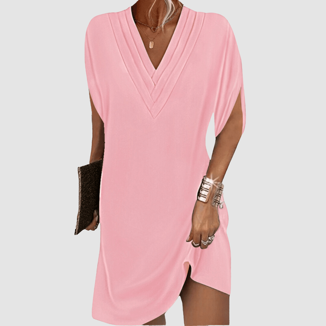 Robe Élégante à Manches Mi-Longues Alysa™