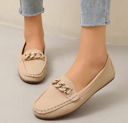 Eden - Mocassins à Boucle Diamant Plate